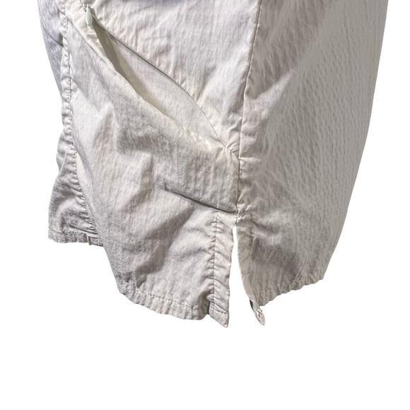 Rei XL Womens UPF Button Snaps Stretchy Long Sleeve Pale Yellow Activewear Shirt - Picture 5 of 13